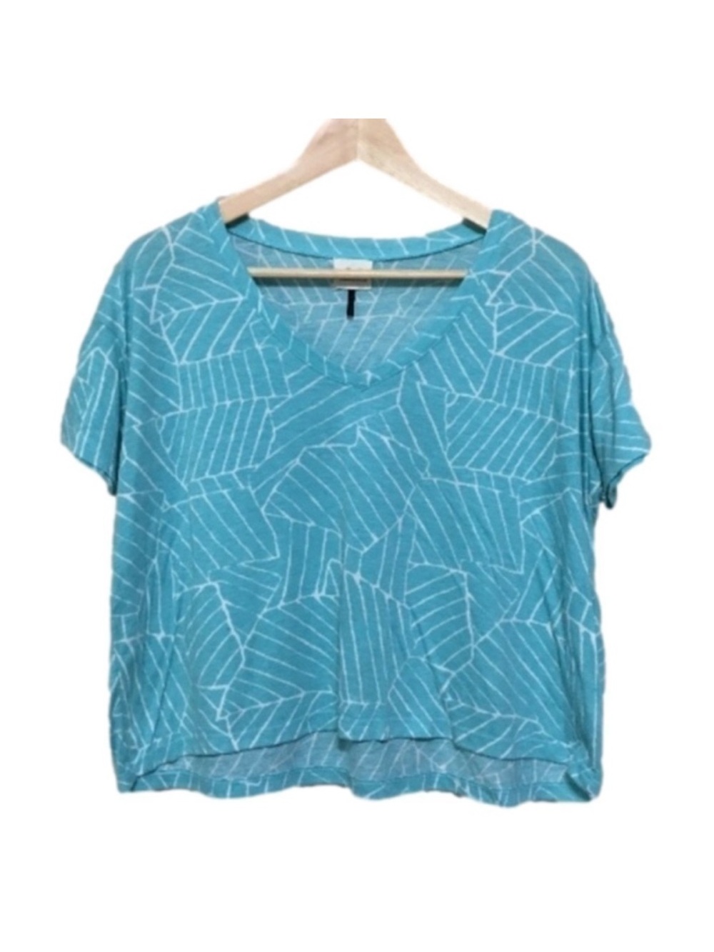 C&S Clothing PacSun abstract print crop tee size XS